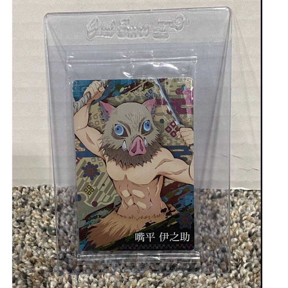 Trading Card Unisex Inosuke Hashibira Demon Slayer Bandai Multicolor OS Exc
